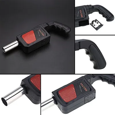 Produktbild von Tragbares Handheld Elektrik BBQ Cooking Lüfter Luftgebläse Feuerwehr aus Werkzeug Outdoor Grill Picknick Camping
