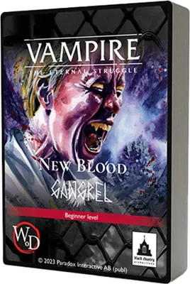 Zdjęcie produktu dla Wampir: Wieczna Walka - Nowa Krew: Gangrel - Kartenspiel - ENG Edition