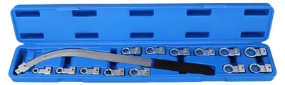Image de Kit d'outils pour tendeurs de courroies, ensemble de 15 pièces, design ergonomique, 15 pièces