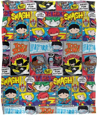 Immagine prodotto di Justice League - Coperta "Chibi", collage di fumetti TV19046 (taglia unica) (colorato)