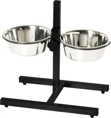 Zdjęcie produktu dla Nobby 72833, Pies, Czarny, Stal nierdzewna, Karmidło i poidło dla zwierząt, Monochromatyczny, 2,8 l, 25 cm