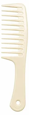 Imagen del producto de BEYSTON Peine de peluquería de púas anchas, Beige crema