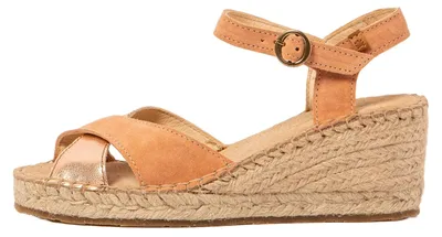 Image de El Naturalista Sandales à talons pour Femme N5261 SILK SUEDE PEACH / ALMAZARA Couleur Jaune