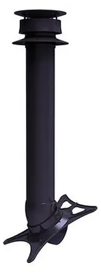 Statische Trekker, schiefergrau, 80 cm, Ø 100 mm, mit Verstärkung