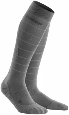 Produktbild von CEP WP402Z Compression Tall Socks Reflective Grey III Laufsocken