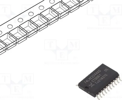 Immagine prodotto di 3 x SMD 742244AD.118, trasmettitore, driver, driver di canale: 8