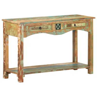 Produktbild von Konsolentisch 120x40x75 cm Altholz Massiv