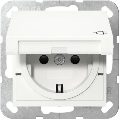 Produktbild von GIRA 475403 SCHUKO KD + SH SRK System 55 (475403)