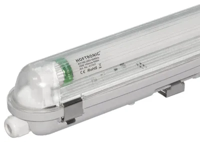 Produktbild von hoftronic LED Feuchtraumleuchte 60cm T8 G13 9W 1440lm 6000K IP65
