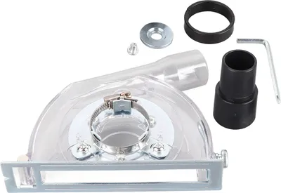Obrázek produktu pro Prachový kryt pro řezání a broušení pro úhlovou brusku 100/125/150 mm a pilový kotouč 115/125 mm