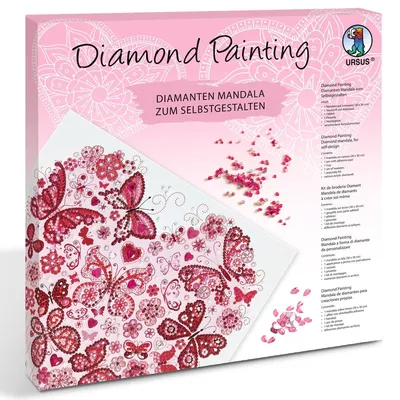 Produktbild von URSUS Diamond Painting Mandala Set 10