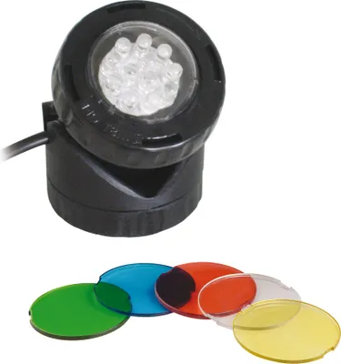 Produktbild von Lampe à immersion à DEL pour bassin avec remplacements colorés 1,6 watts
