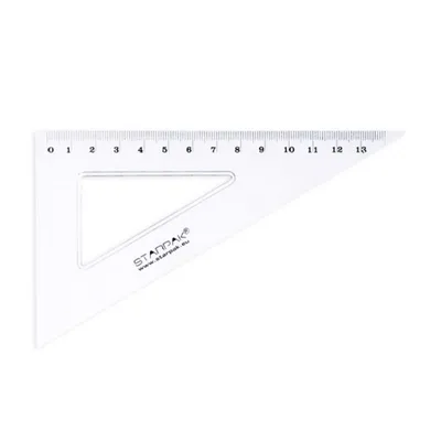 Obrázok produktu pre Pravítko Trojuholník 13cm
