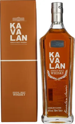 Image de Kavalan Kavalan Single Malt 40%vol Whisky de Taiwan NV Whisky ( 1 x 0.7 L )