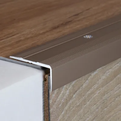 Produktbild von PROVISTON | Treppenkanten- & Winkelprofil | Aluminium  | 15 x 36 x 1000 mm | Silber