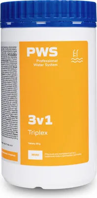 Obrázek produktu pro Trio tablety do bazénu 3v1 20g 2kg