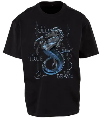 Produktbild von Game Of Thrones T-Shirt Uni House of the Dragon - The Old The True The Brave schwarz XL