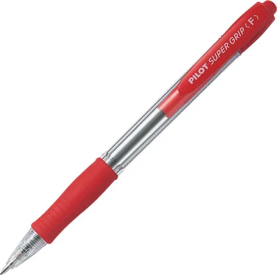 Obrázok produktu pre Pero kuličkové Pilot Super Grip, 0,7 mm (F), červené