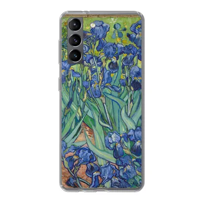 Produktbild von MuchoWow® Handyhülle Schutzhülle Hülle für Samsung Galaxy S21 Schwertlilien - Vincent van Gogh Silikon Softcase Handy Hülle - Softcase