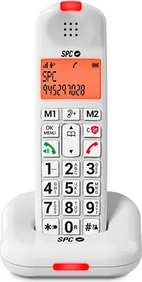 Obrázok produktu pre SPC Comfort Kairo, DECT telefón, Bezdrôtový handset, Hlasitý odposluch, ID volajúceho, Biela