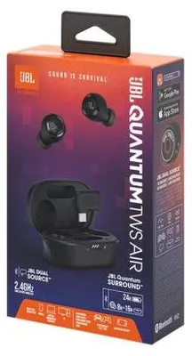 Zdjęcie produktu dla JBL Quantum TWS Air, Bezprzewodowy, Gaming, 20 - 20000 Hz, Zestaw słuchawkowy, Czarny
