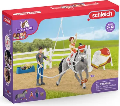 Produktbild von Schleich 42443 Schleich Horse Club        42443 Mias Voltigier-Reitset