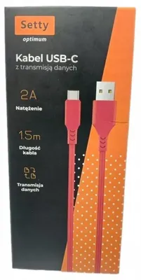 Produktbild von Setty USB-C Kabel Schnelle Datenübertragung 1,5m