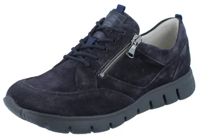 Produktbild von WALDLÄUFER Orthotritt H-Namika Damen Halbschuhe blau Nubukleder - Größe: UK 4,5