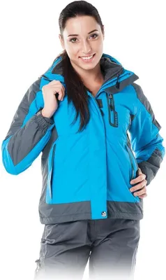 Produktbild von Gefütterte Fleecejacke für Damen in blau Größe M