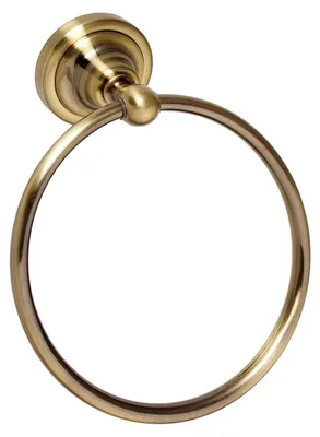 Obrázok produktu pre Držiak uterákov kruh Bemeta Retro bronz