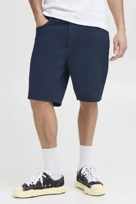 Immagine prodotto di Pantaloncini da uomo Solid SDRYAN in denim, 100% cotone, vestibilità regolare
