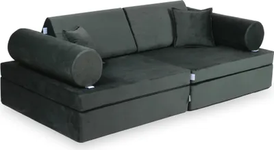 Obrázok produktu pre Montessori Speelbank Comfort - Fluweel Grafiet