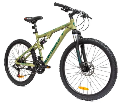 Produktbild von Mountainbike 26 Zoll Herren Damen , 21-Gang Shimano, Aluminium, Vollfederung
