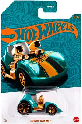 Produktbild von Hot Wheels HVX08, Auto, 3 Jahr(e), Metall, Orange, Türkis