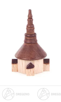 Produktbild von Miniatur Seiffener Kirche Breite x Höhe x Tiefe 2 cmx3 cmx2 cm NEU