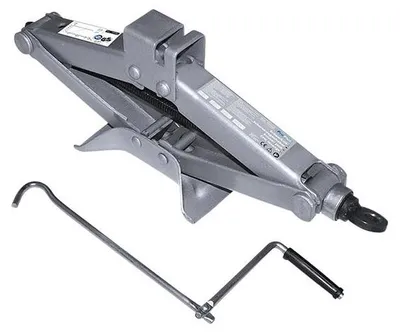 Produktbild von IWH Scherenwagenheber 1,0 Tonnen Hubhöhe 9-31 cm Handkurbel grau 010929