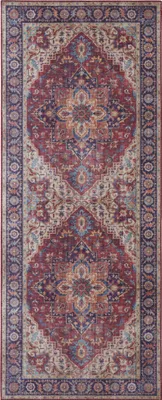 Produktbild von Hanse Home Asmar Kurzflor Teppich Anthea Pflaumenrot