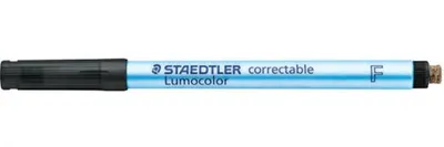 Produktbild von Folienstift, Lumocolor® correctable 305, schwarz, F, 1 Stk