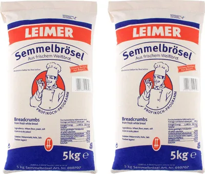 Image de Leimer chapelure pour lier et affiner la panure 5000g 2er Pack