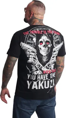 Image de Yakuza Homme Trouble T-shirt, Noir, 5XL