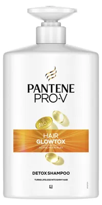 Obrázek produktu pro Pantene PRO-V Šampon Glowtox pro lesklé vlasy, 1000 ml