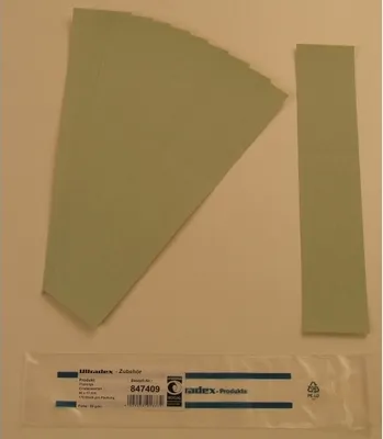 Produktbild von Einsteckkarten für 20mm Einsteckschiene 60x17mm VE=170 Stück grau