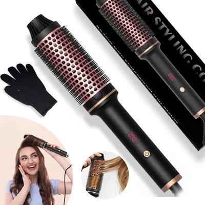 Produktbild von Thermal Brush, Lockenbürste 3 in 1 Thermobürste, Lose Locken, Glattes Haar, Leichte Kompakte Größe, für Reise