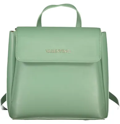 Produktbild von Stylischer Damenrucksack grün mit Logo – nachhaltig und praktisch