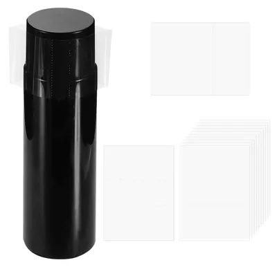 Schrumpfschläuche 100 Stück, 25x35 mm, PVC transparent, für Deckel 12-18 mm