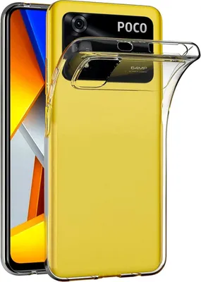 Produktbild von Conie Silikon Schutzhülle für Xiaomi POCO M4 Pro Tasche klar Case Cover Bumper Hülle durchsichtig in transparent