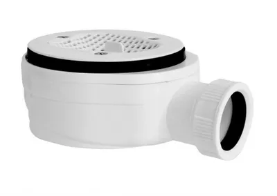 Produktbild von Gelco Duschwanne-Siphon, Durch. 90mm, DN40, extra niedrig, für Duschwannen mit Abdeckung