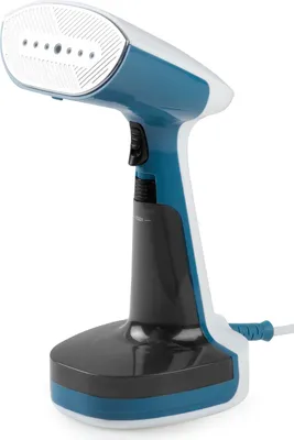 Obrázek produktu pro Domo DO1154S, Ruční parní čistič, 0,22 l, 0,01 min, Černá, Modrá, Bílá, Knoflíky, 30 g/min