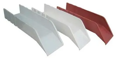 Obrázek produktu pro PLASTOVÝ ODTOK NA BALKON 25 x 8 cm – šedý