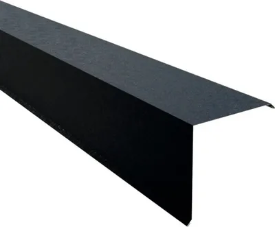 Produktbild von PRECIT Ortgangblech für Trapezblech Anthrazitgrau RAL 7016 Shimoco 80µm 2000 mm x 180 mm x 180 mm x 0,5 mm